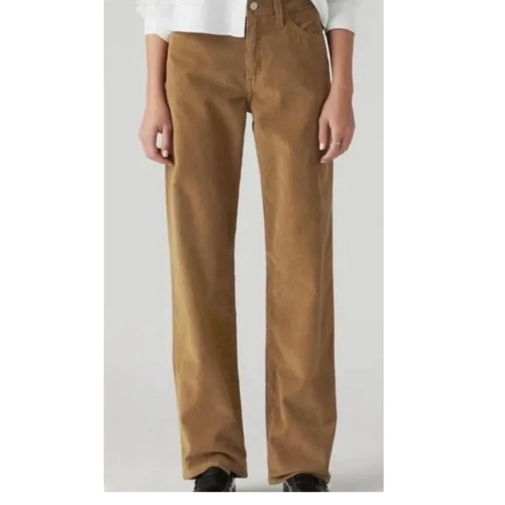 Levi's Women's 94 Baggy Corduroy Jeans in Tan Size 25